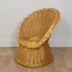 Fauteuil enfant rotin
