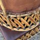 Vintage Mexican Equipale chairs and table