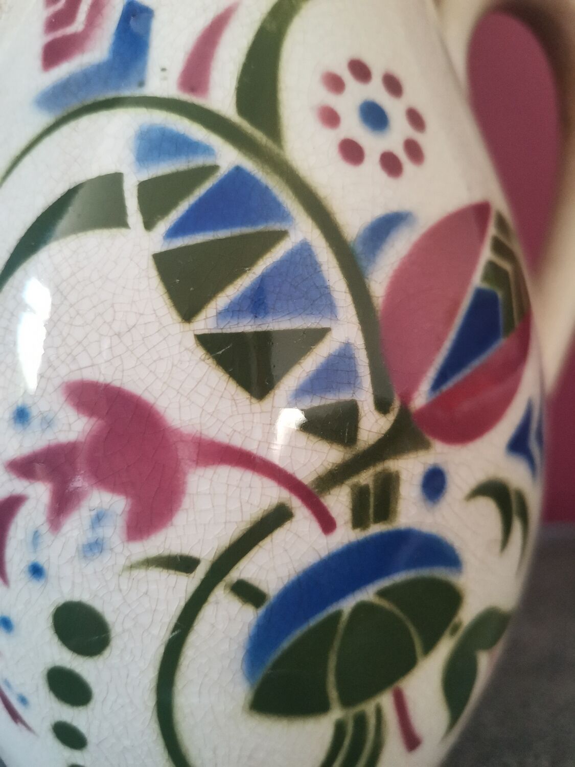 Art Deco pitcher Galeries Lafayette