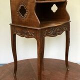 Table de chevet - Chêne - Style Louis XV - 19e siècle