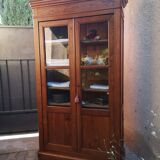 Armoire vitree Louis Philippe