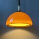 Vintage Cosack Leuchten Plexiglass Brown - Orange Pendant Lamp