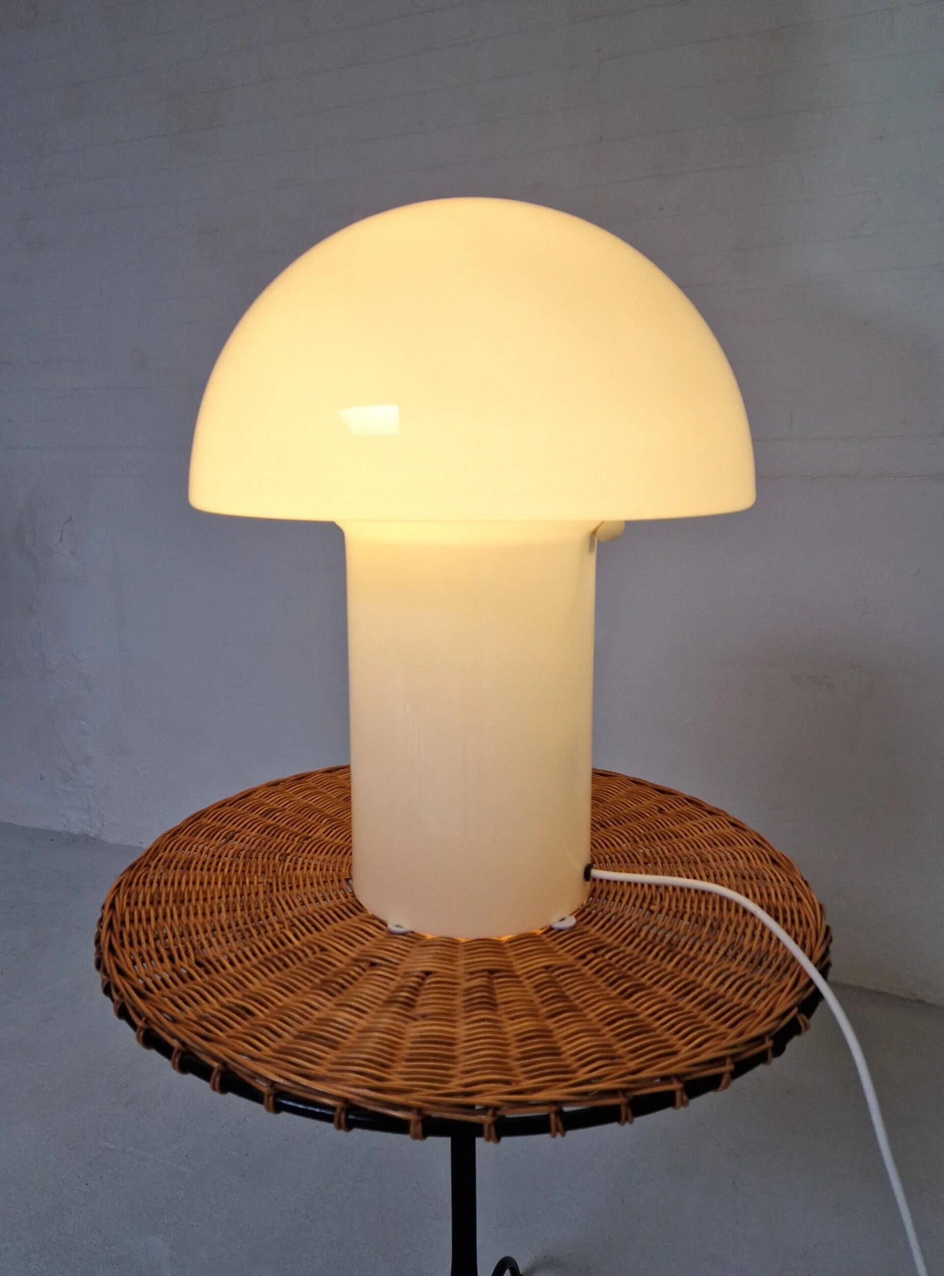Lampe champignon XXL Peill & Putzler 'Lido' en verre, style futuriste