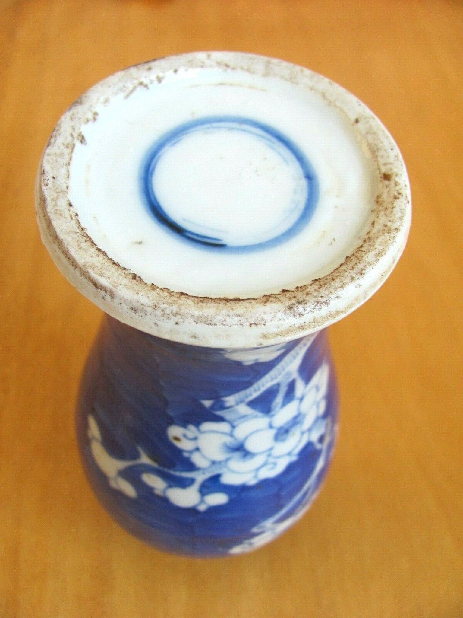 Blue ceramic vase - Sinister decor