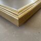 Golden wooden frame 47x60cm