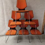 Set 6 vintage Pagwood chairs