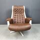 Mid-Century Space Age Galaxy Armchair by Alf Svensson for Dux, 1968