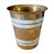 Seau à champagne laiton et nacre