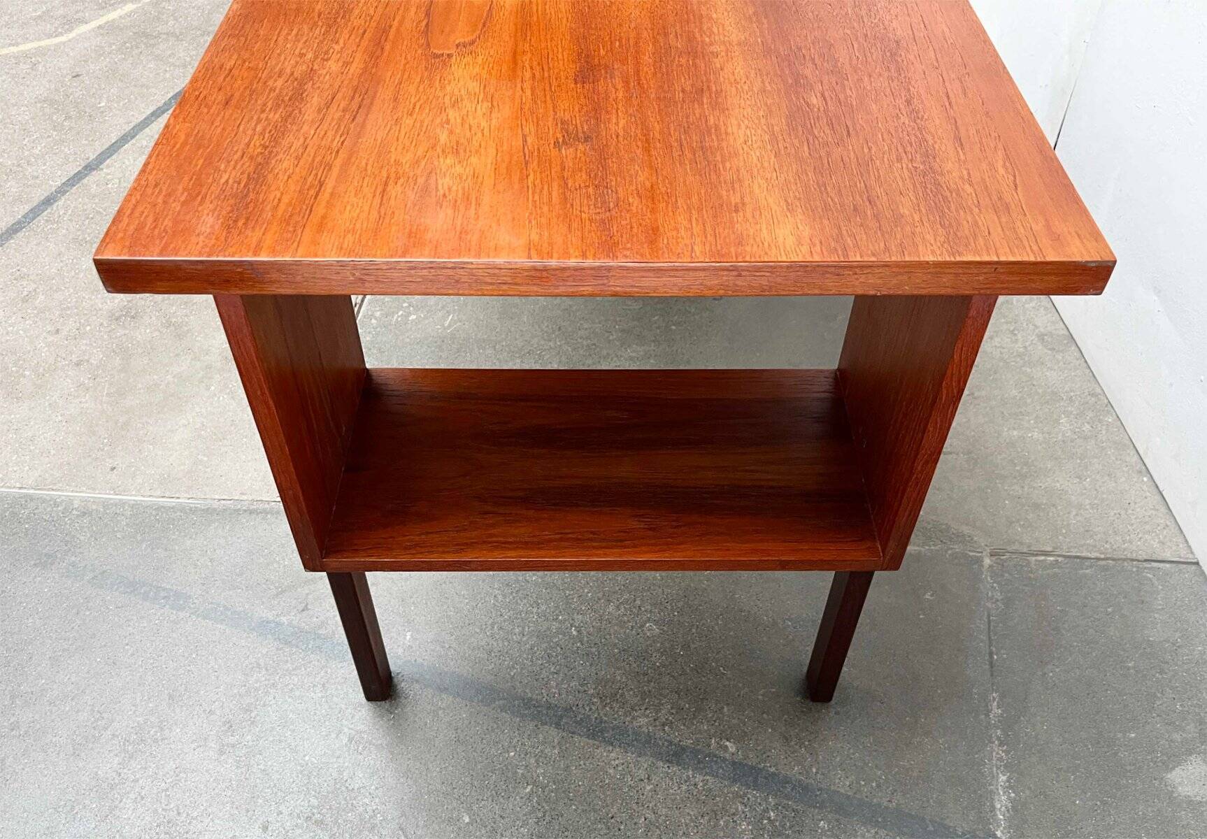 Mid-century modern teak desk by Asko Finland, 1960s.
