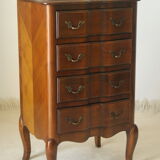 Chiffonnier style Louis XV cherry in marquetry