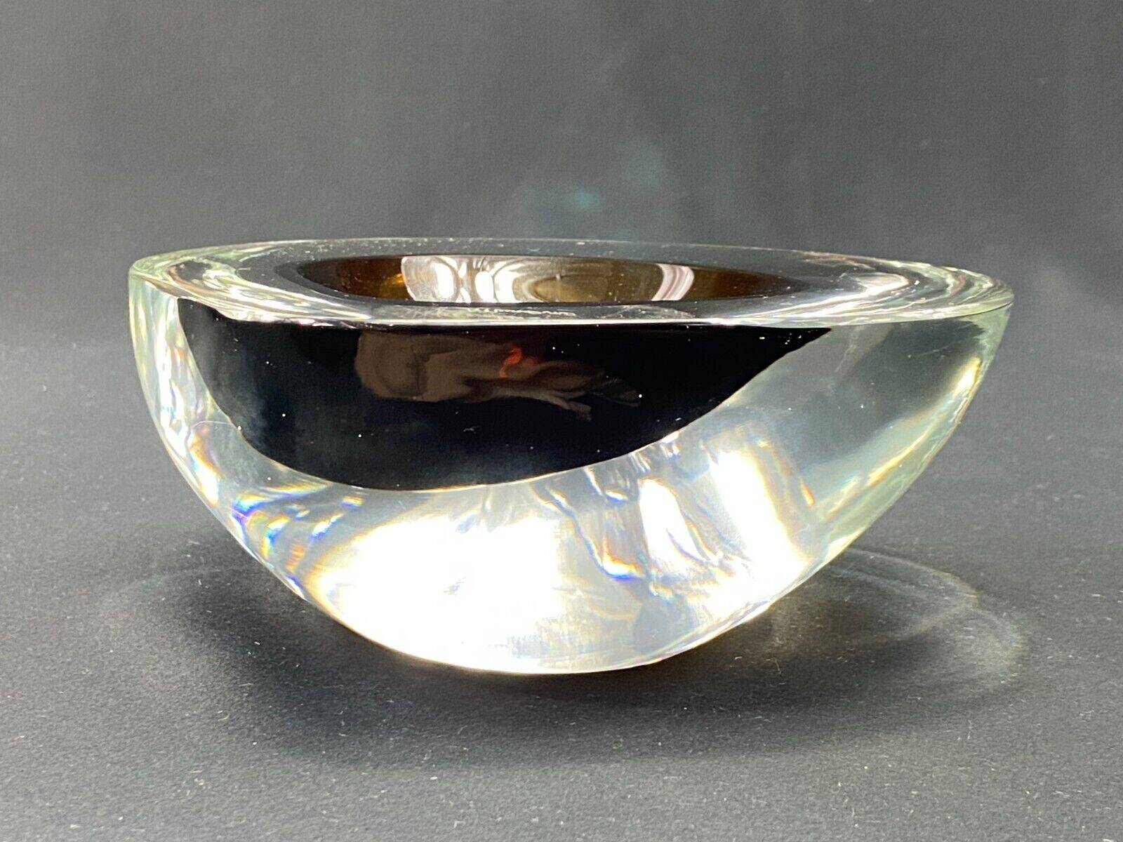 Glass bowl, Antonio da Ros for Cenedese, circa 1965-1975 Murano Venice