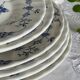 6 assiettes plates en porcelaine Anglaise