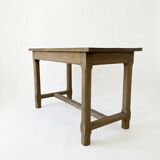 Solid oak farmhouse table – small size,