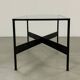 French Iron & Glass coffe table handmade 60s