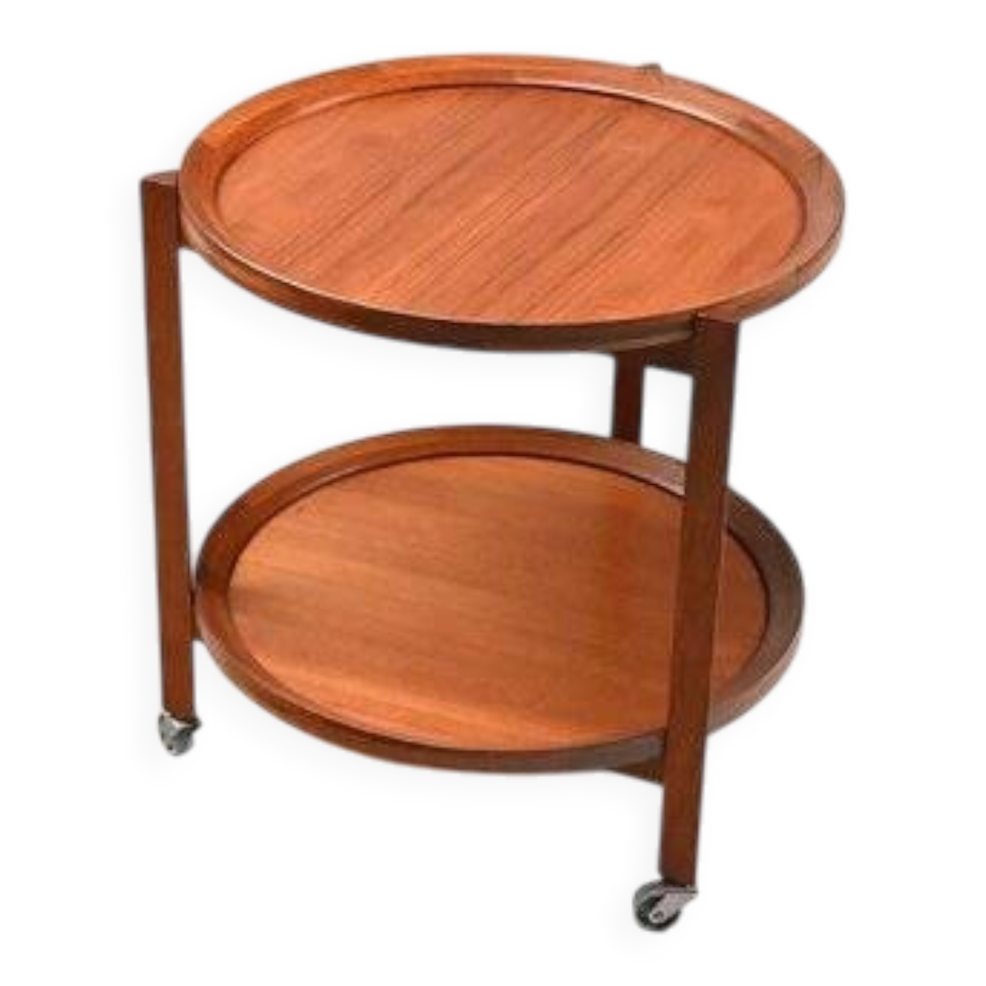 Vintage Teak Trolley by Sika Furniture