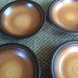 Series of 10 hollow sandstone plates