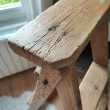 Wooden stepladder