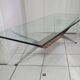 Coffee table with compass legs from the 60s