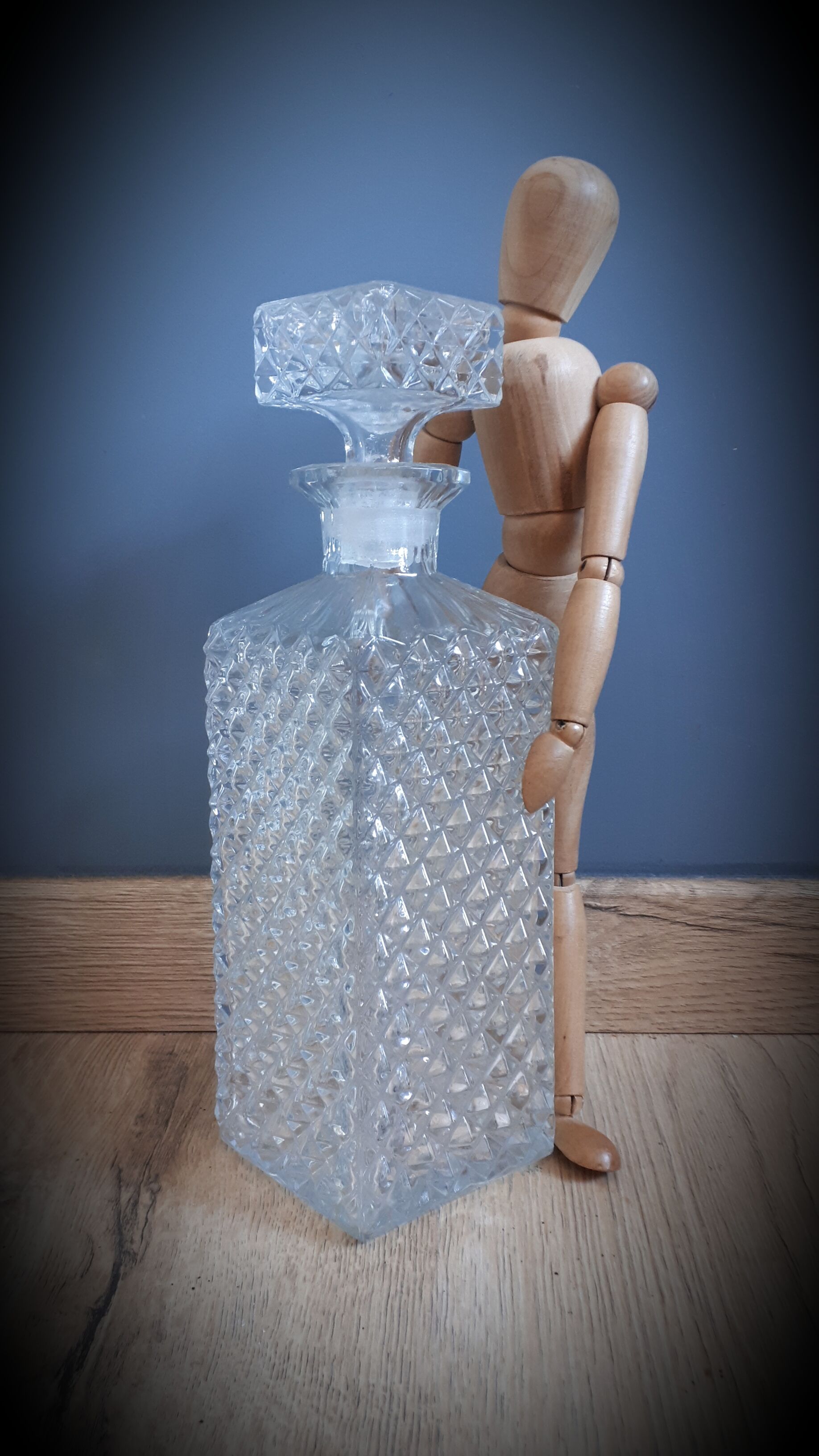 Old whisky carafe
