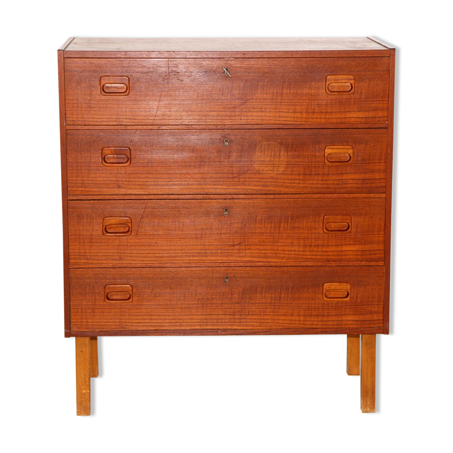 Teak chest of drawers, Sweden, 1960