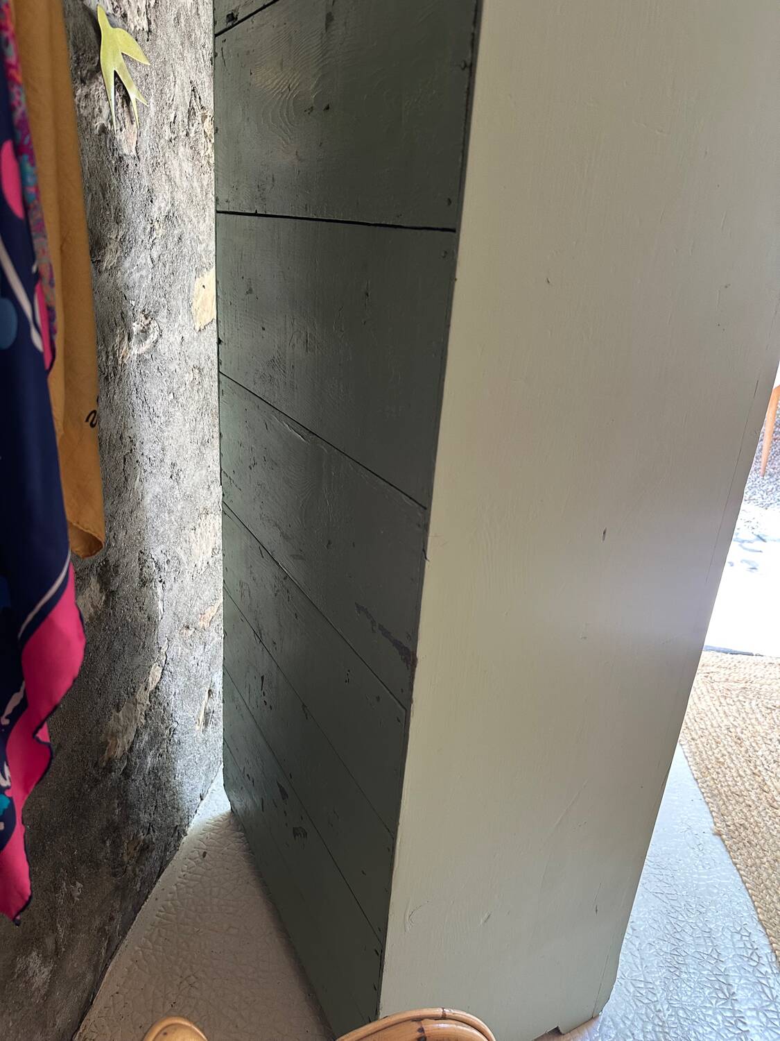 Refurbished 1-door Parisian wardrobe