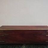 Mahogany travel writing case