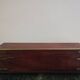 Mahogany travel writing case