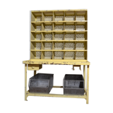 Postal sorting cabinet