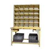 Postal sorting unit