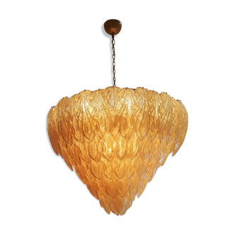 Large chandelier murano glass sheets