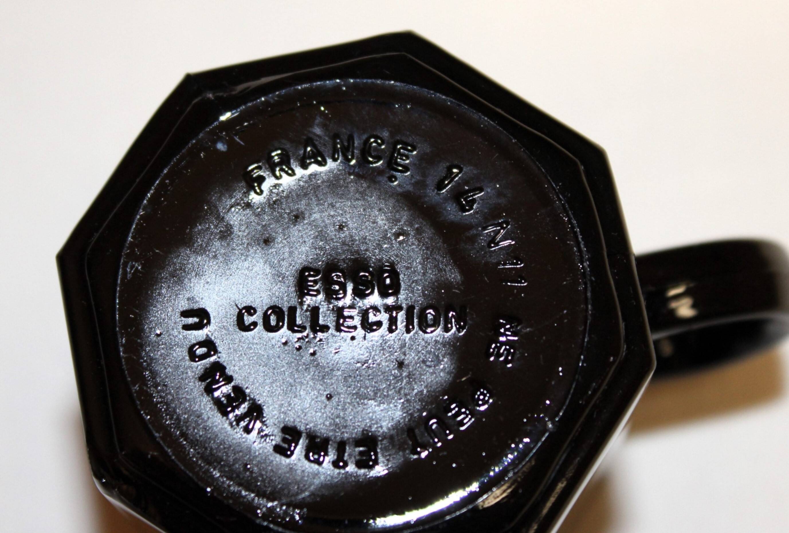 Arcoroc black "Octime" coffee service