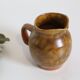 Stoneware milk pot, Henriot Quimper, made in France, vintage