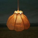 Swedish suspended lamp in bohemian strap.