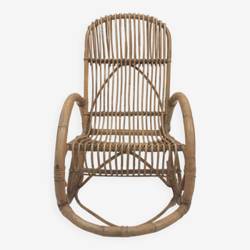 Rattan armchair by Rohe Noorwolde