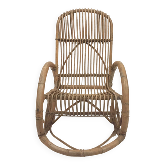 Fauteuil en rotin par Rohe Noorwolde