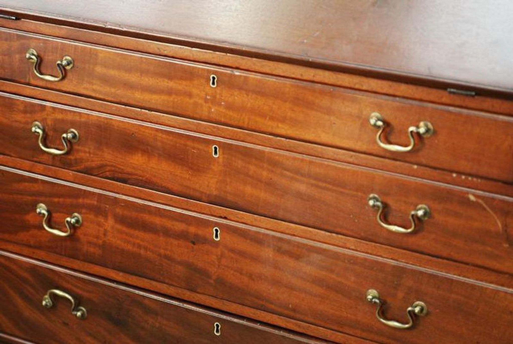 English mahogany secretary