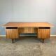 Bauhaus-style desk by WK Möbel, walnut, 1960s