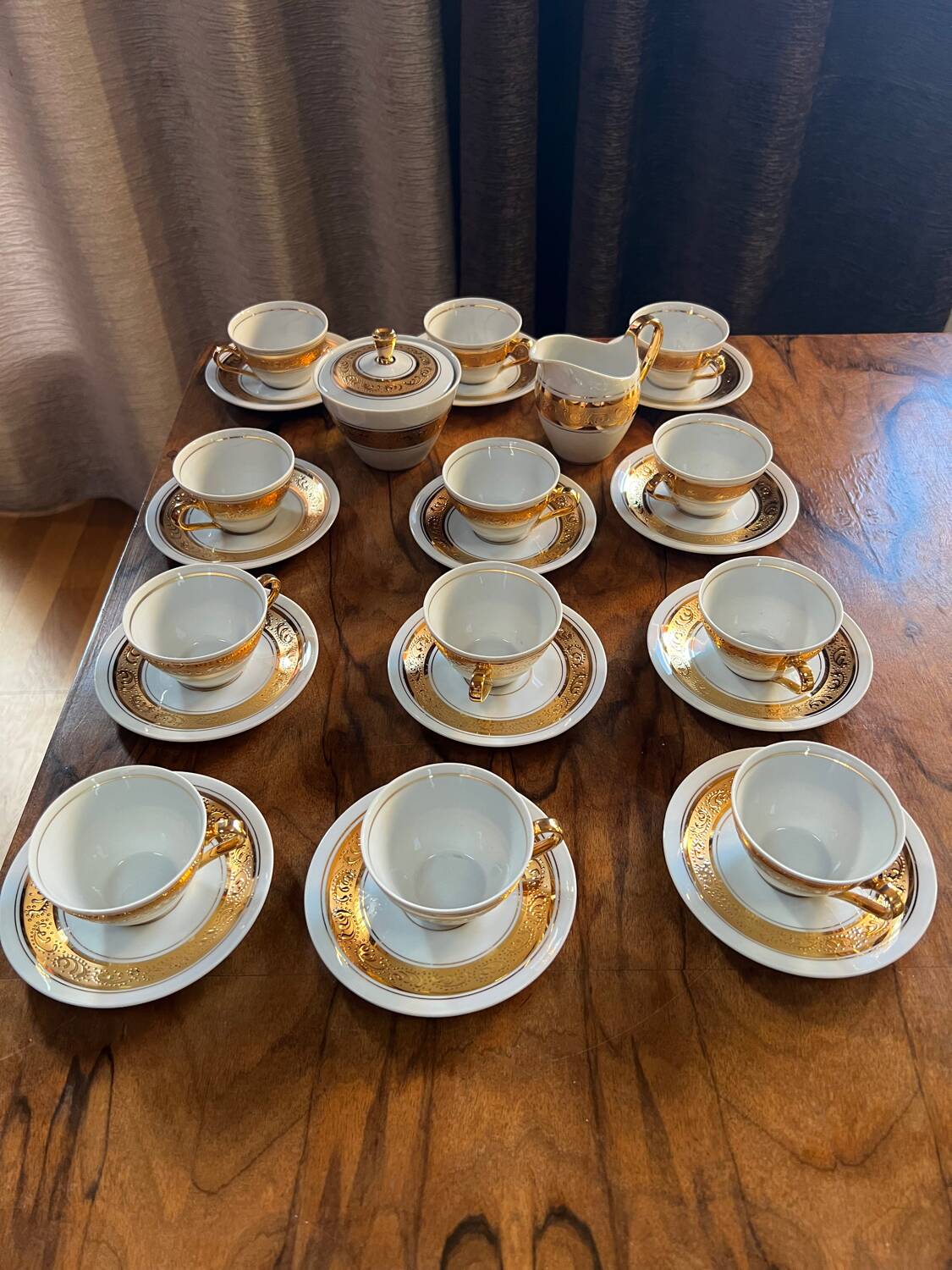 Porcelain coffee service