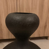 Fibreglass vase, resin