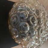 Helena Tynell Round Vintage Snail Glass Ceiling Light