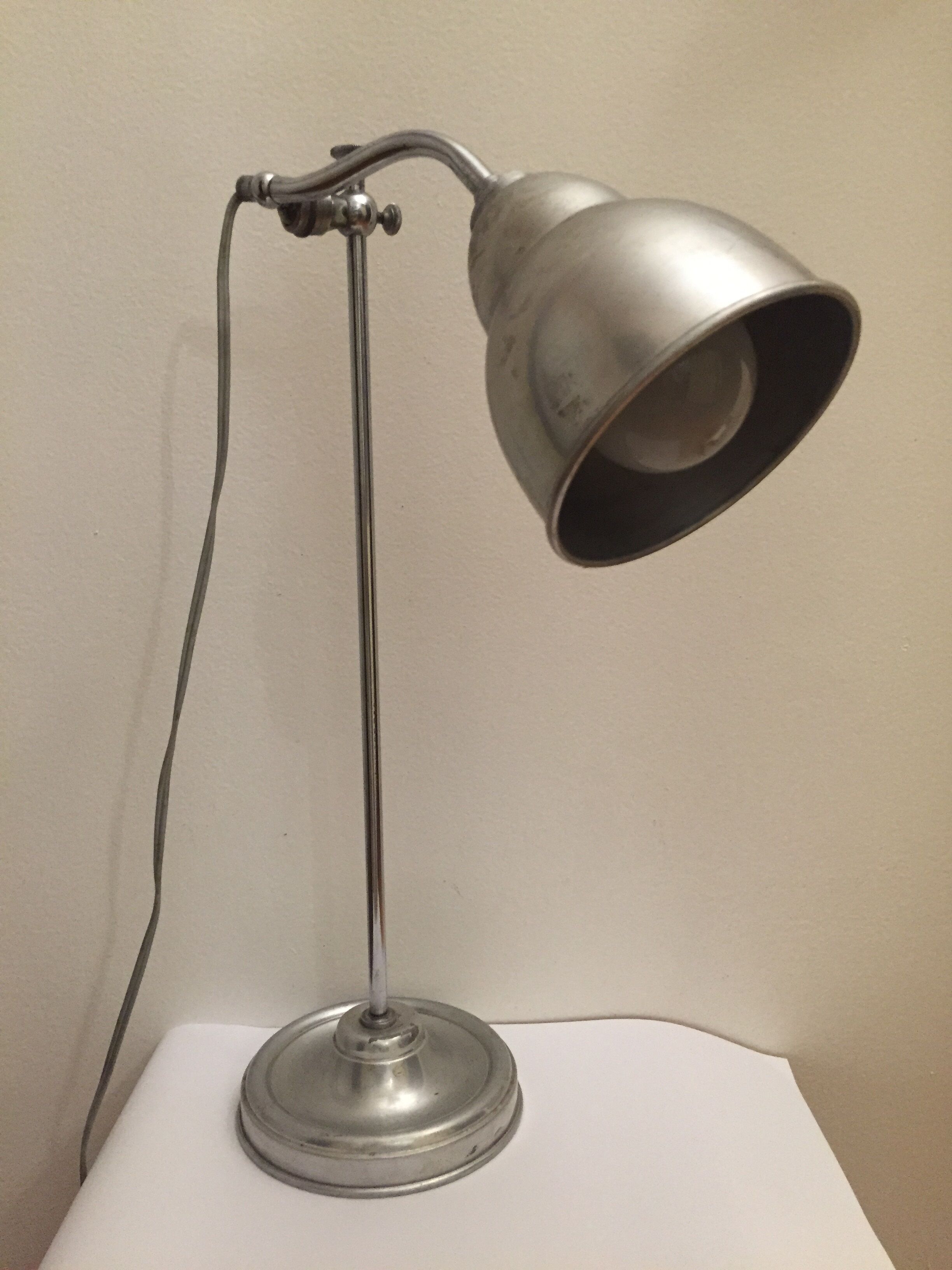 Lampe de bureau articulée ancienne