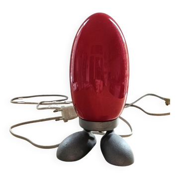 "Fjorton" red lamp by Tatsuo Konno for IKEA – Vintage 1990
