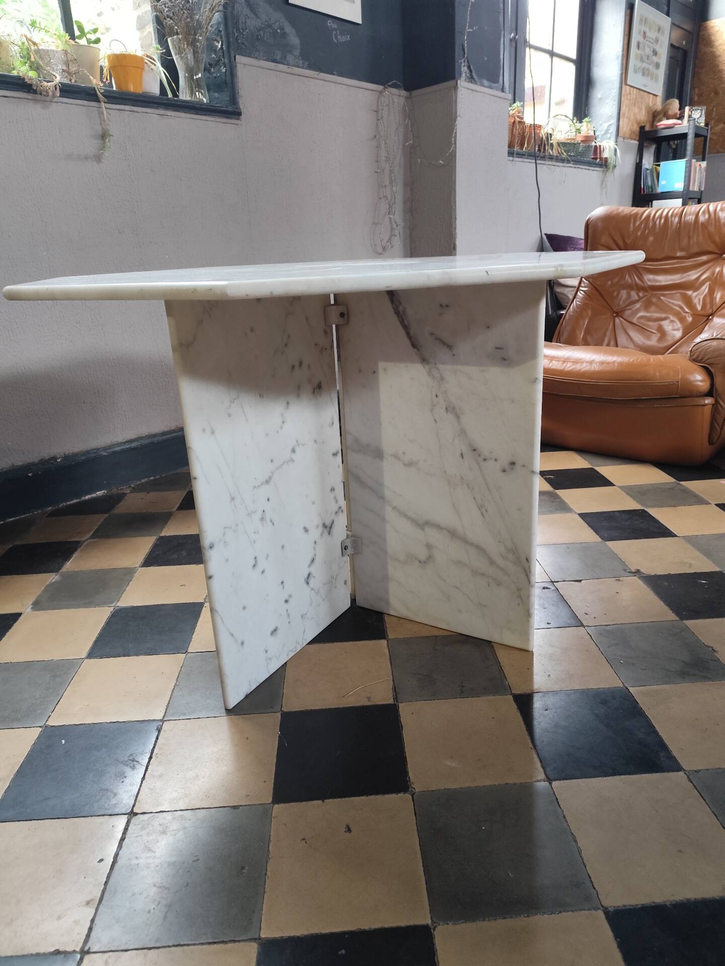 Marble table