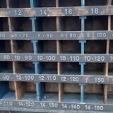 Furniture of trade wood of hardware