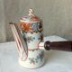 Chocolatiere en porcelaine de mehun
