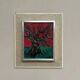 Original Swedish oil on canvas “The Tree” by Frans Rabe, vintage & framed 38x42cm