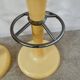 Lot 2 tabourets de bar haut design années 70 design friedrich stückenbreker plastique vintage
