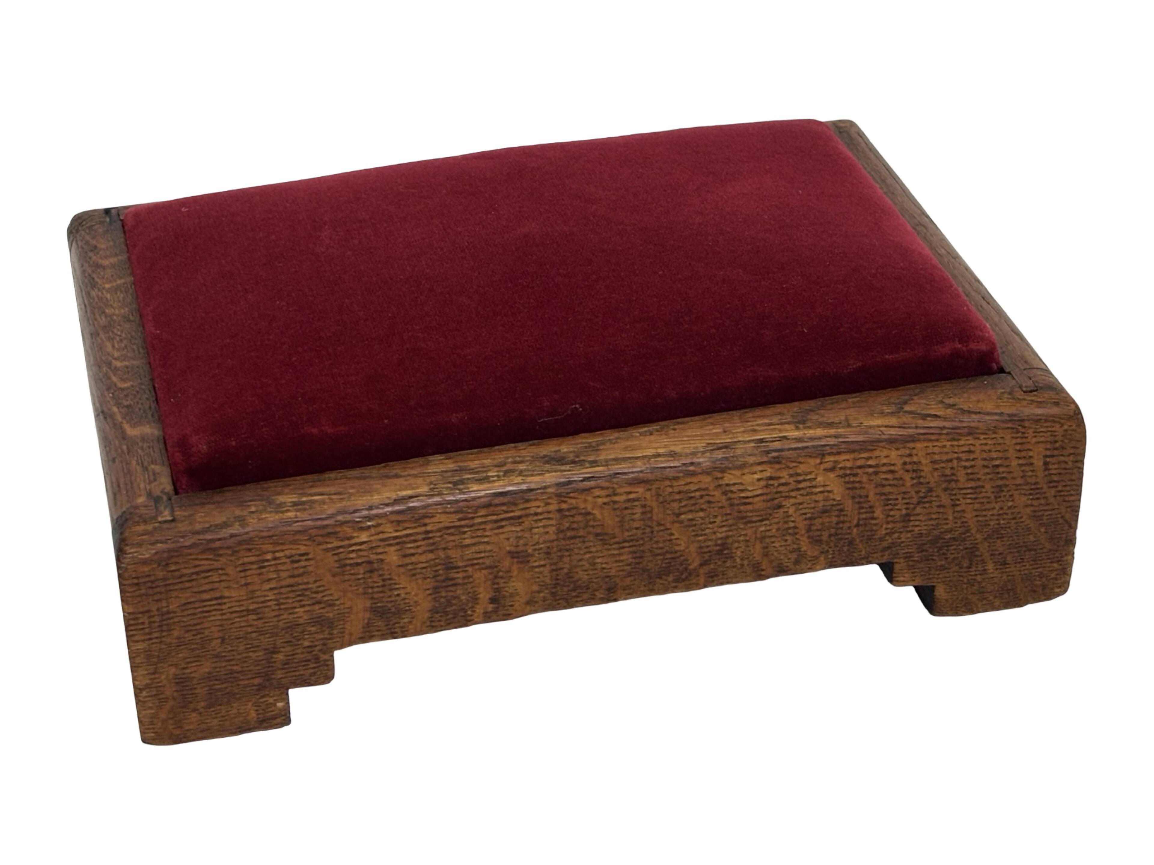 Art Deco footstool foot rest minimalist 30's design