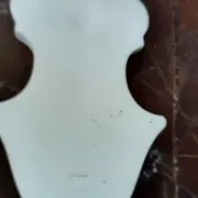 Vintage ceramic holy water font