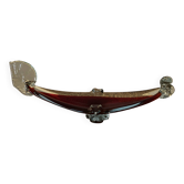 Murano glass gondola centrepiece – Ruby red & crystal